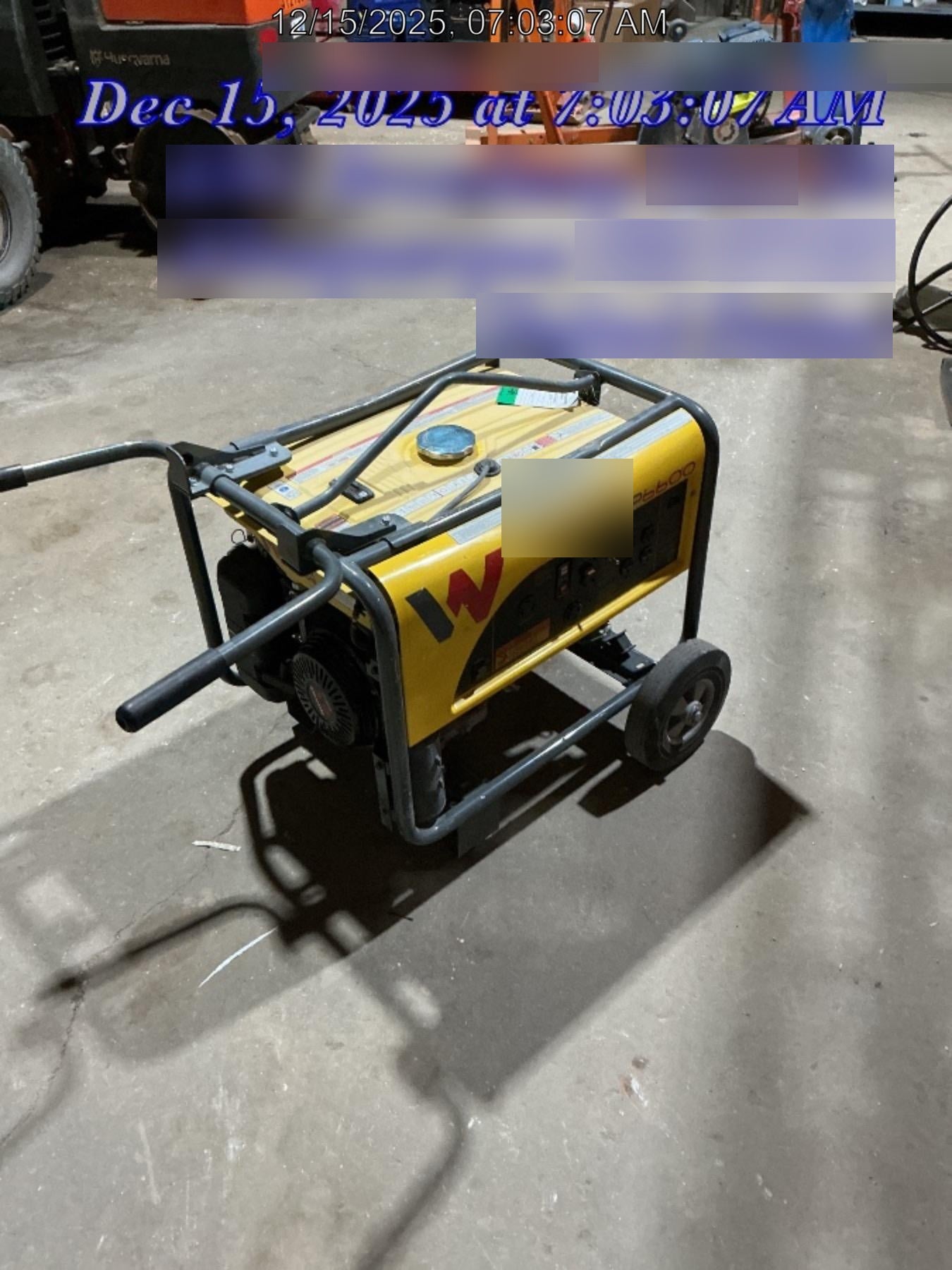 2022 WACKER NEUSON GP6600A