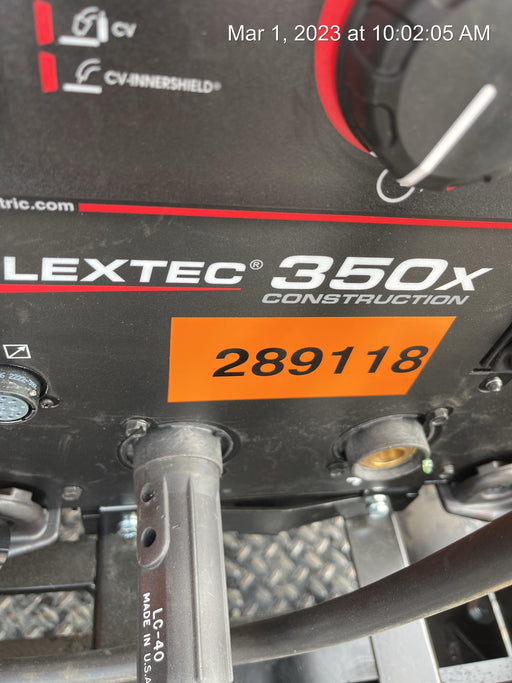 2022 LINCOLN ELECTRIC FLEXTEC 350X