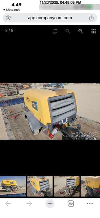2022 ATLAS COPCO XAS 110