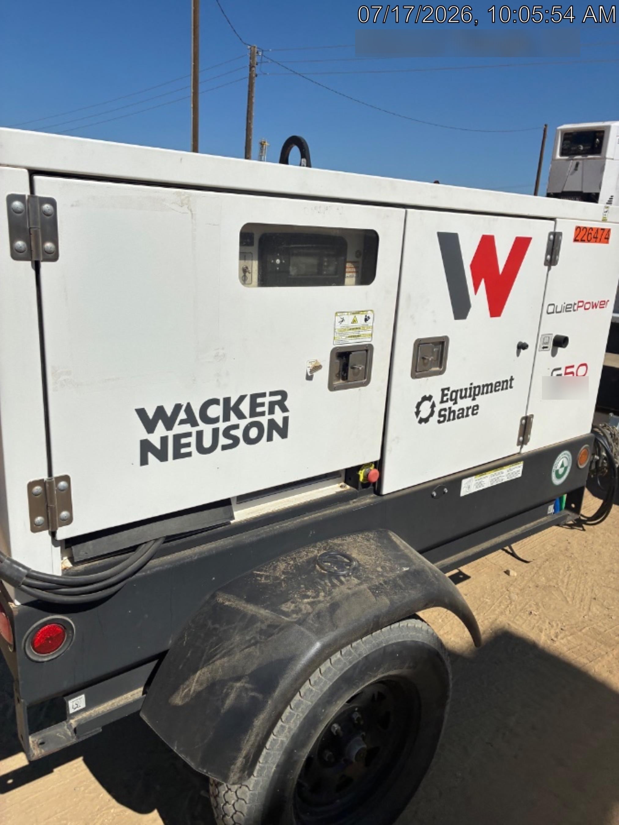 2022 WACKER NEUSON G50