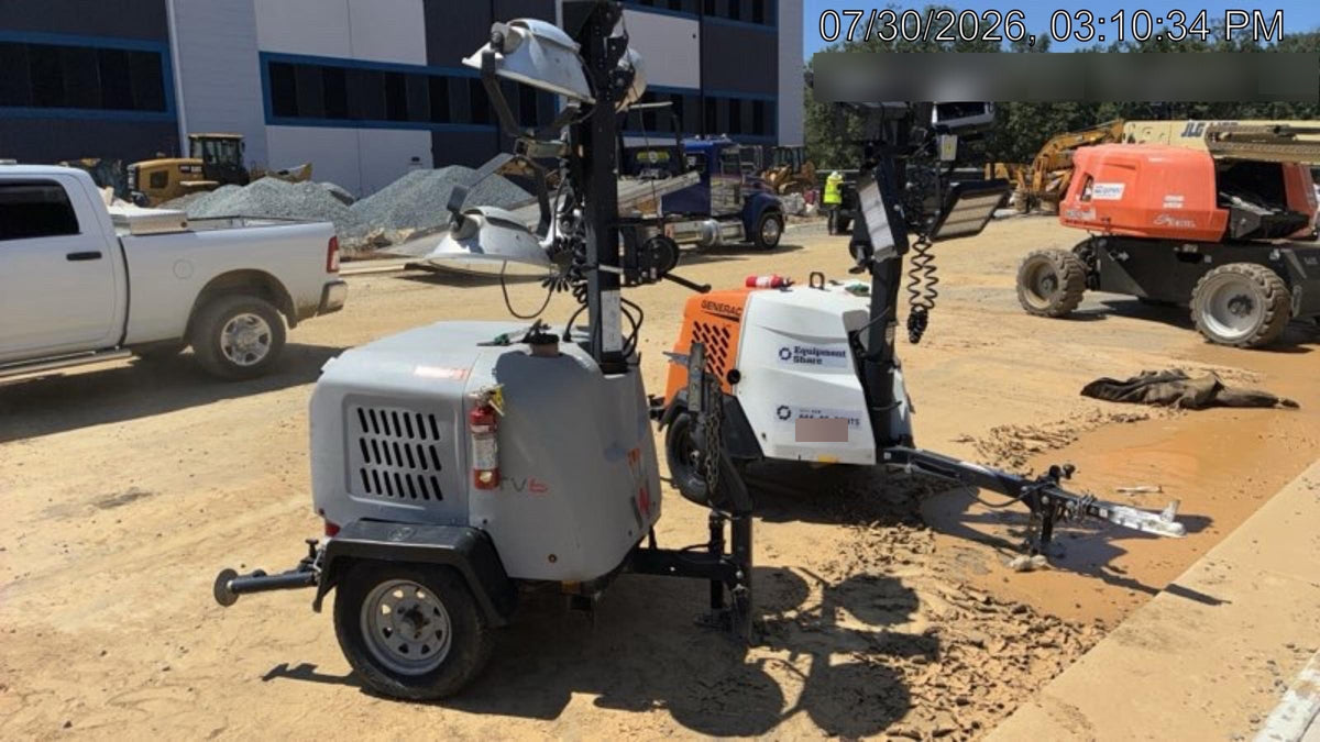 2019 Wacker Neuson LTV6L-MH Wacker Neuson LTV6L Mobile Light Tower w/Fuel Level Sensor Installed