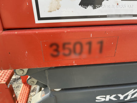 2019 Skyjack SJIII-3219 Standard Options, Trojan Batteries