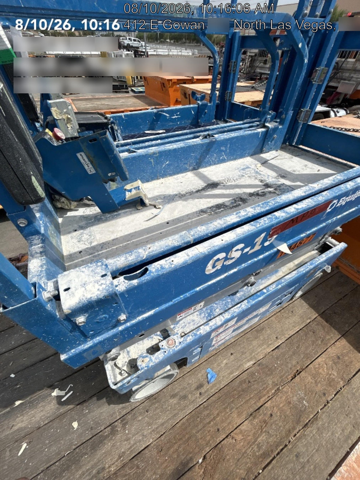 2020 Genie GS-1930 Solid Non Marking Tires, Beacon, Folding rails with half height swing gate, 800W Inverter