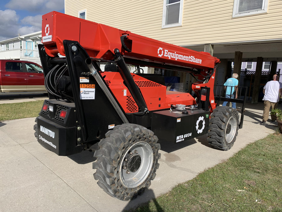 2020 Manitou MTA6034 Canopy, Solid Tires, Work Lights, Beacon, Aux Hydraulics, Back up Alarm, Mirrors, ES Keypad