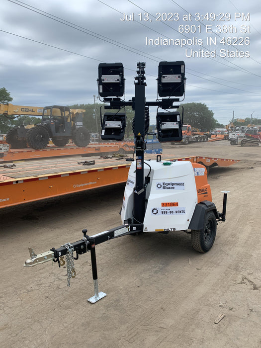 2023 Generac MLT2 Diesel, Flex Switch 120V Input, Powerzone Controller, (4) 320W LED Lights, 4kW Generator, 39.9 Gal Fuel Tank, 2" Ball, T3