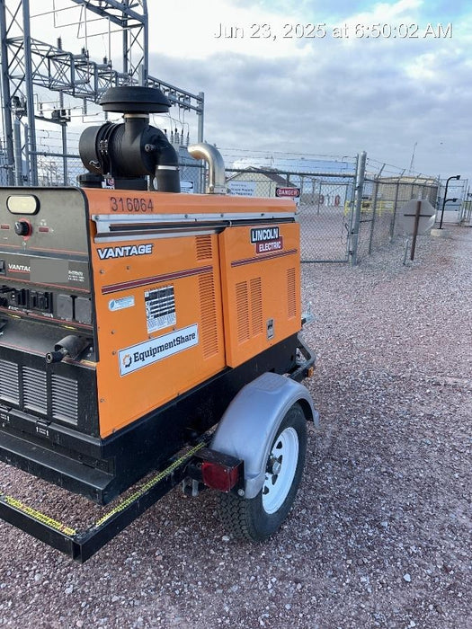 2023 Lincoln Electric Vantage 549X Crosslink Technology, Trailer Mounted, ES Decals, T3