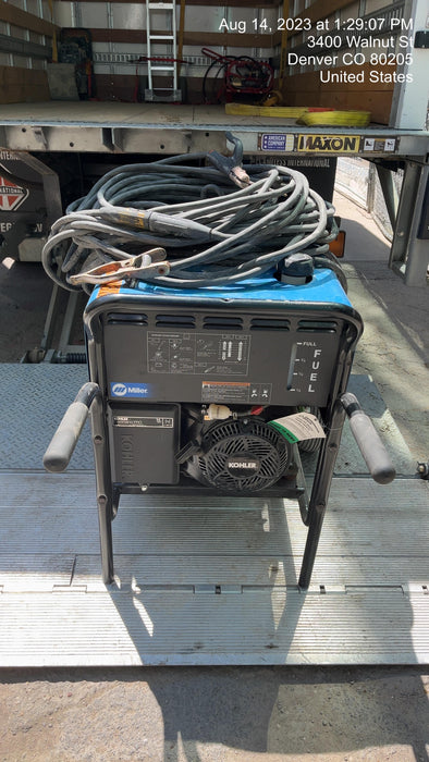 2023 Miller Electric Blue Star 185 Engine Driven Welder, Electric Start, 13 hp, Gas, 6,500 W Peak 907664