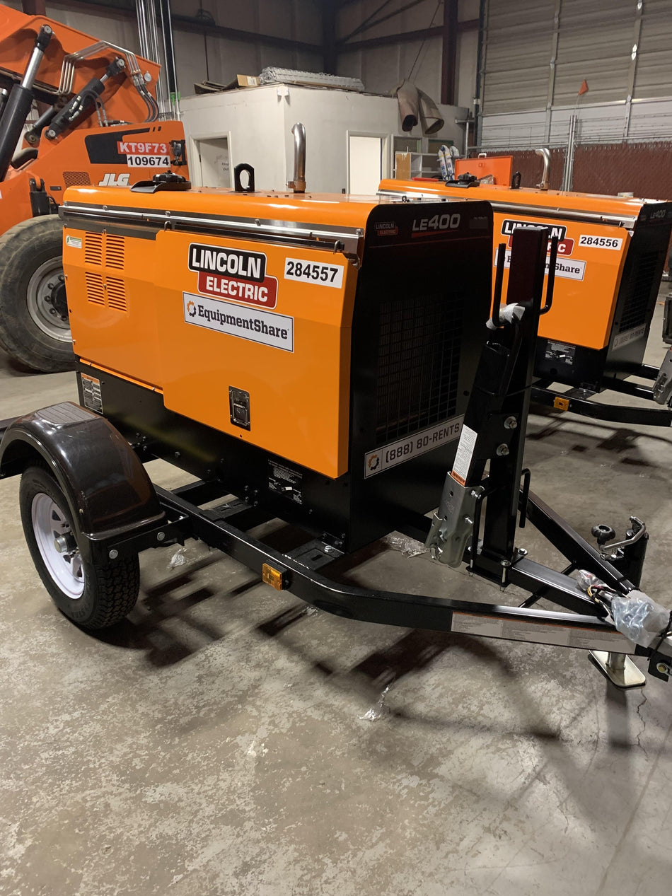 2022 Lincoln Electric LE400 Kubota V1505, Trlr, Cable Rack, Light Kit, ES Decals, T3