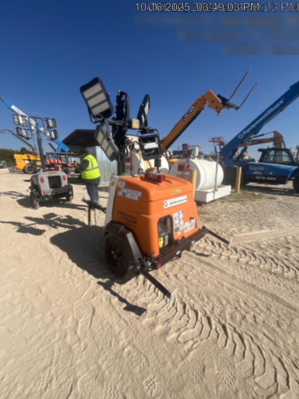 2024 Generac MLT2 Diesel, Flex Switch 120V Input, Powerzone Controller, 
(4) 320W LED Lights, 4kW Generator, 39.9 Gal Fuel Tank, 2" Ball, T3