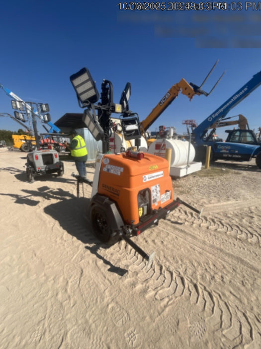 2024 Generac MLT2 Diesel, Flex Switch 120V Input, Powerzone Controller, 
(4) 320W LED Lights, 4kW Generator, 39.9 Gal Fuel Tank, 2" Ball, T3