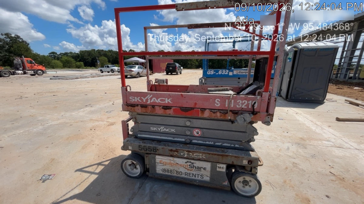 2017 Skyjack SJIII-3219 SJ3219, Trojan Battery Set, Extended Warranty 5yr/5k hr