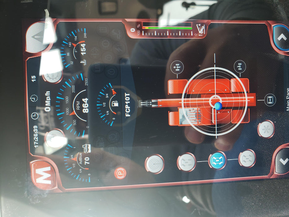 2020 Magni HTH-10.10 Air Tires Boom and Rear Cameras, LED - Remote