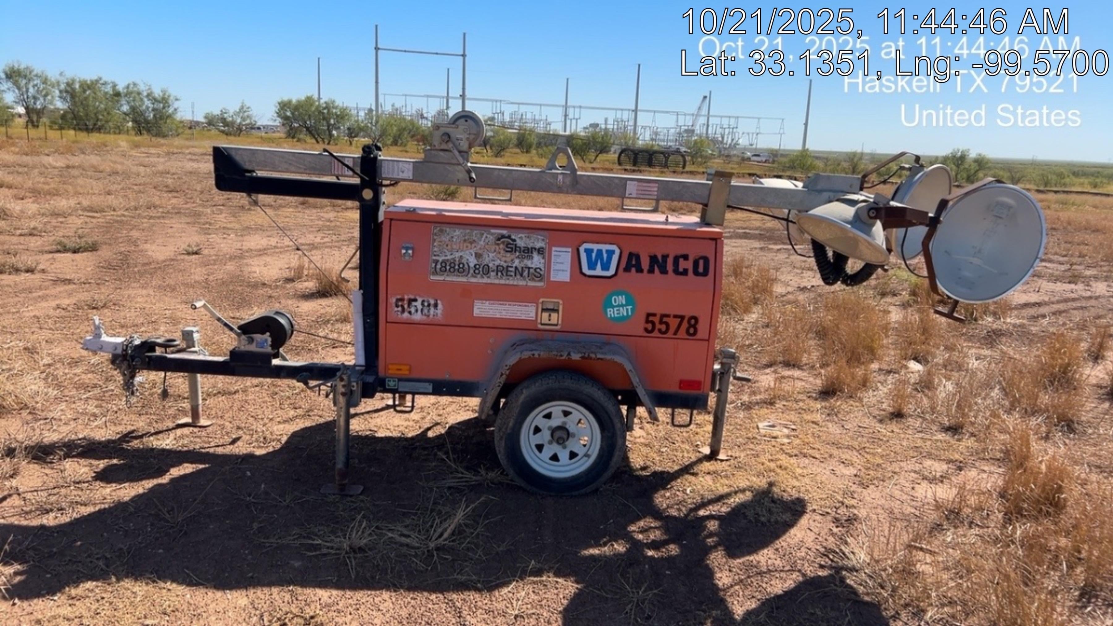 Wanco WLT-4M WANCO WLT-4M 6 kW Towable Light Generator