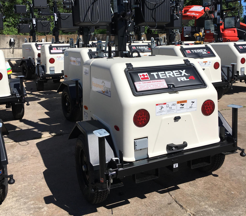 Terex RL4V2 RL4V2- 6KW, 60 HZ GENERATOR W 10.7 HP KOHLER DIESEL