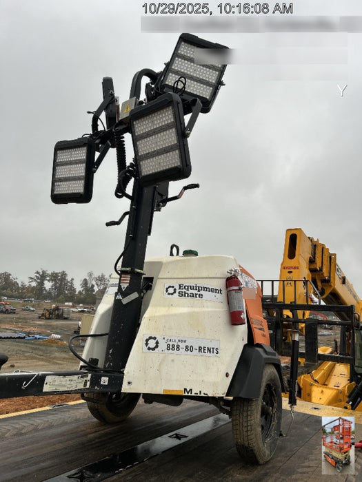 2023 Generac MLT2 Diesel, Flex Switch 120V Input, Powerzone Controller, 
(4) 320W LED Lights, 4kW Generator, 39.9 Gal Fuel Tank, 2" Ball, T3