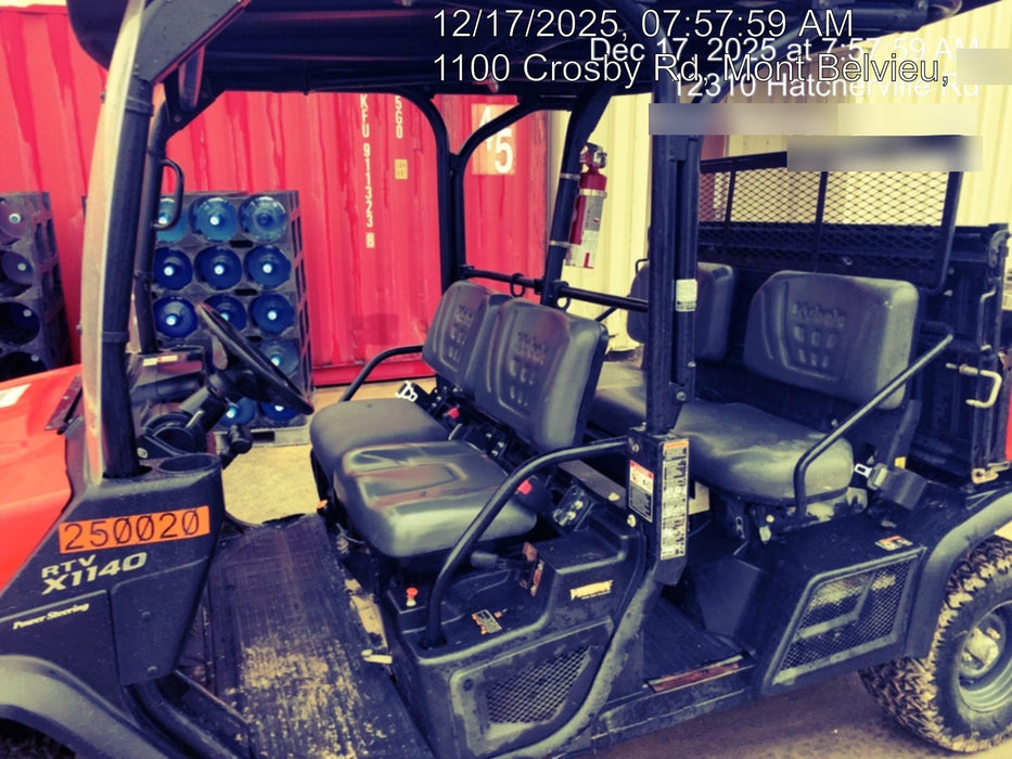 2022 KUBOTA RTV-X1140W-H (Canopy)