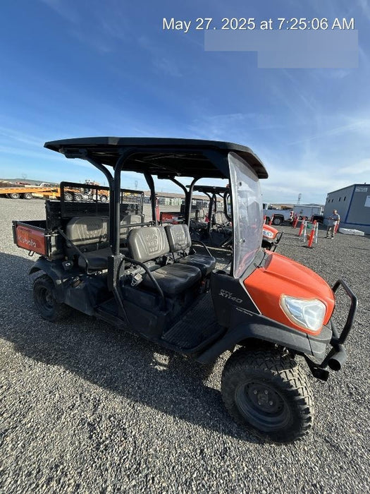 2021 Kubota RTV-X1140W-H Plastic Canopy, Windshield Acrylic Clear, LED Strobe Light, Wire Harness Kit, Back up Alarm