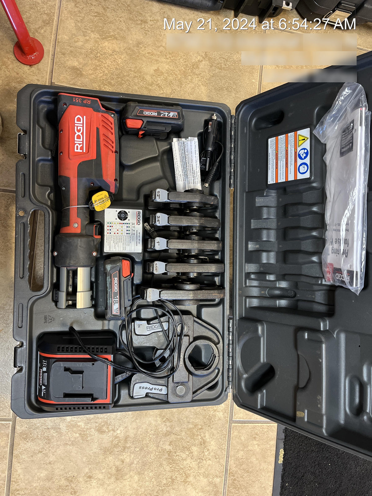 2022 RIDGID RP351