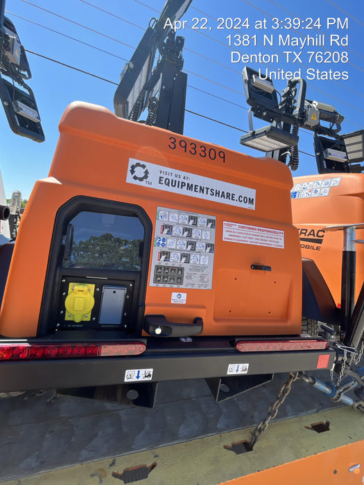 2024 Generac MLT2 Diesel, Flex Switch 120V Input, Powerzone Controller, 
(4) 320W LED Lights, 4kW Generator, 39.9 Gal Fuel Tank, 2" Ball, T3