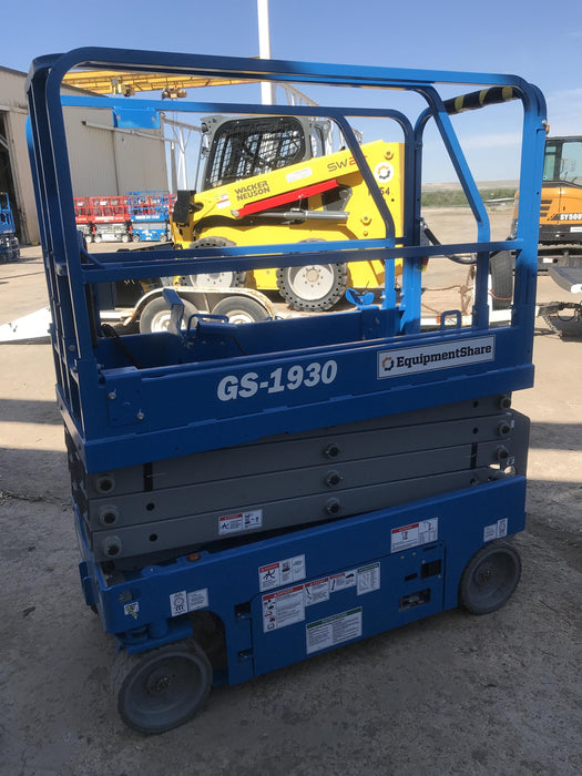 2020 Genie GS-1930 Fixed rails with chain entry gate - Pre A92.20