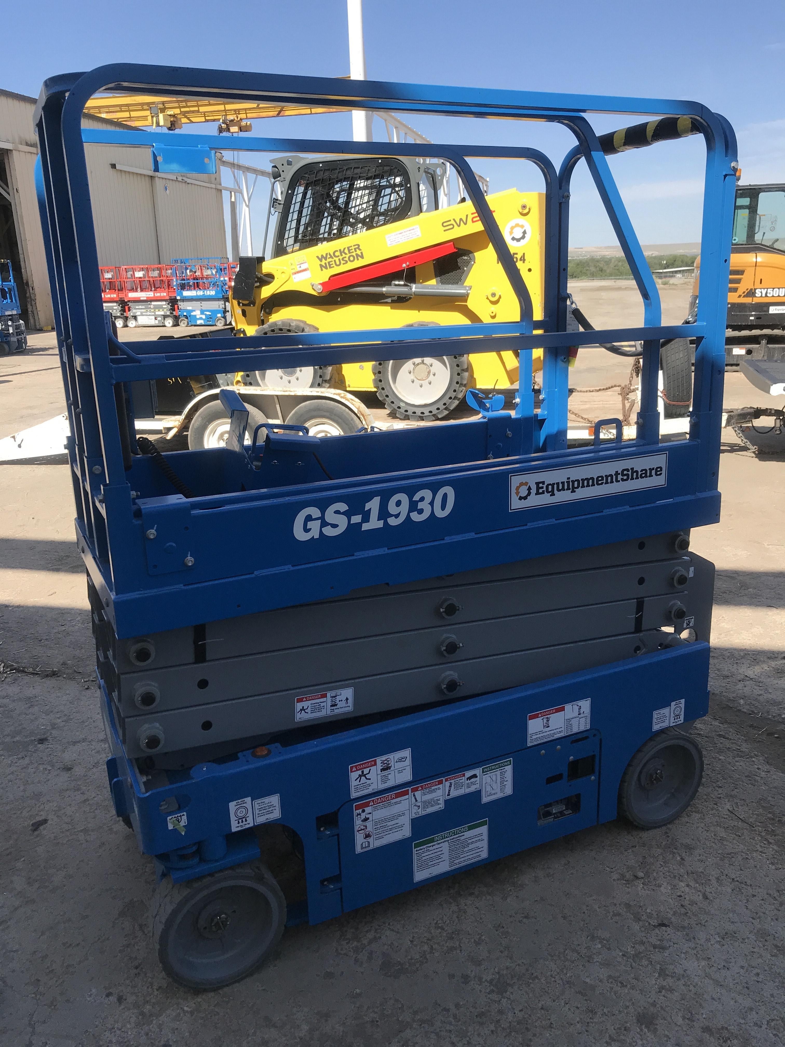 2020 Genie GS-1930 Fixed rails with chain entry gate - Pre A92.20