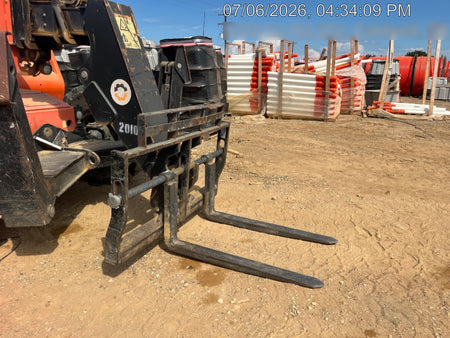 2018 Skytrak 10054 Skytrak 10054 10K Telehandler w/Open ROPS Solid Tires, LED Work Lights, Rotating Beacon, 60" Carriage/60" Forks