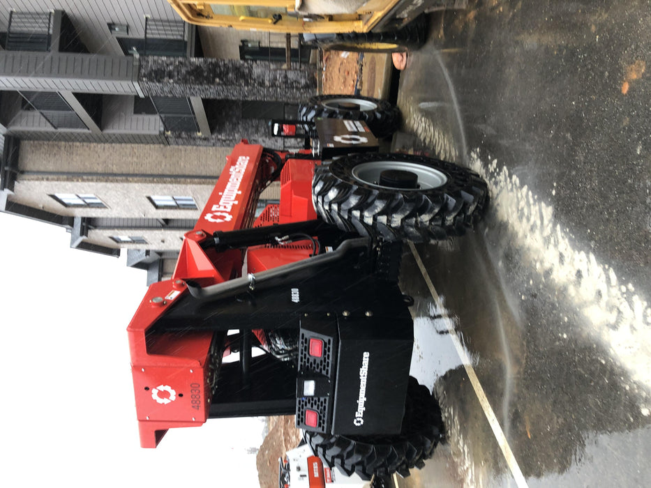 2019 Genie GTH-844 Canopy, Solid RT Tires, LED Work Lights, Beacon 60" QA Carriage, 48" Forks