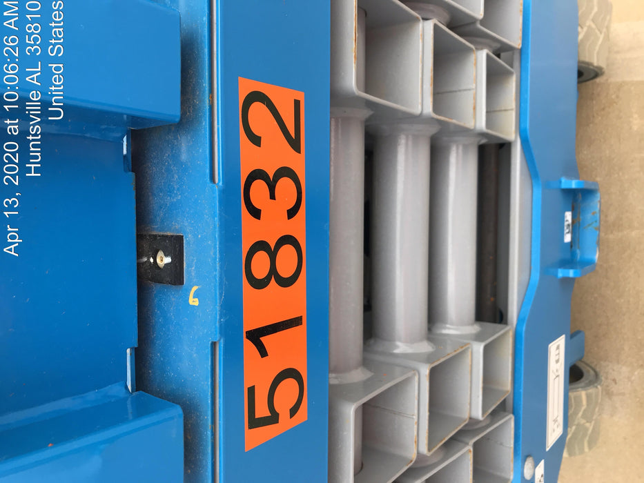 2019 Genie GS-1930 Fixed Rails with Chain Entry