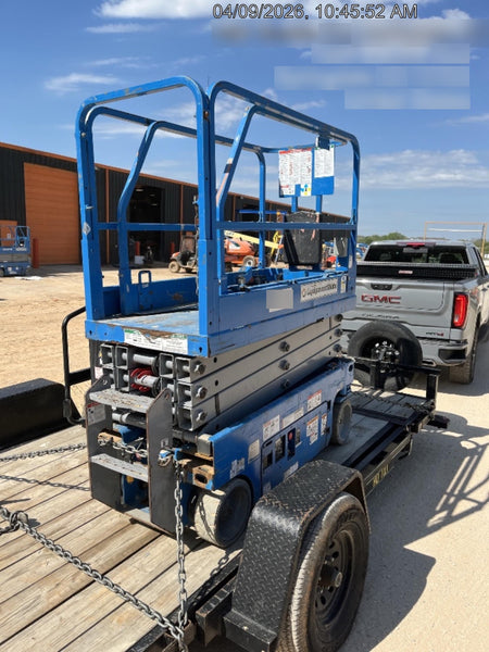 2019 Genie GS-1930 Fixed Rails with Chain Entry