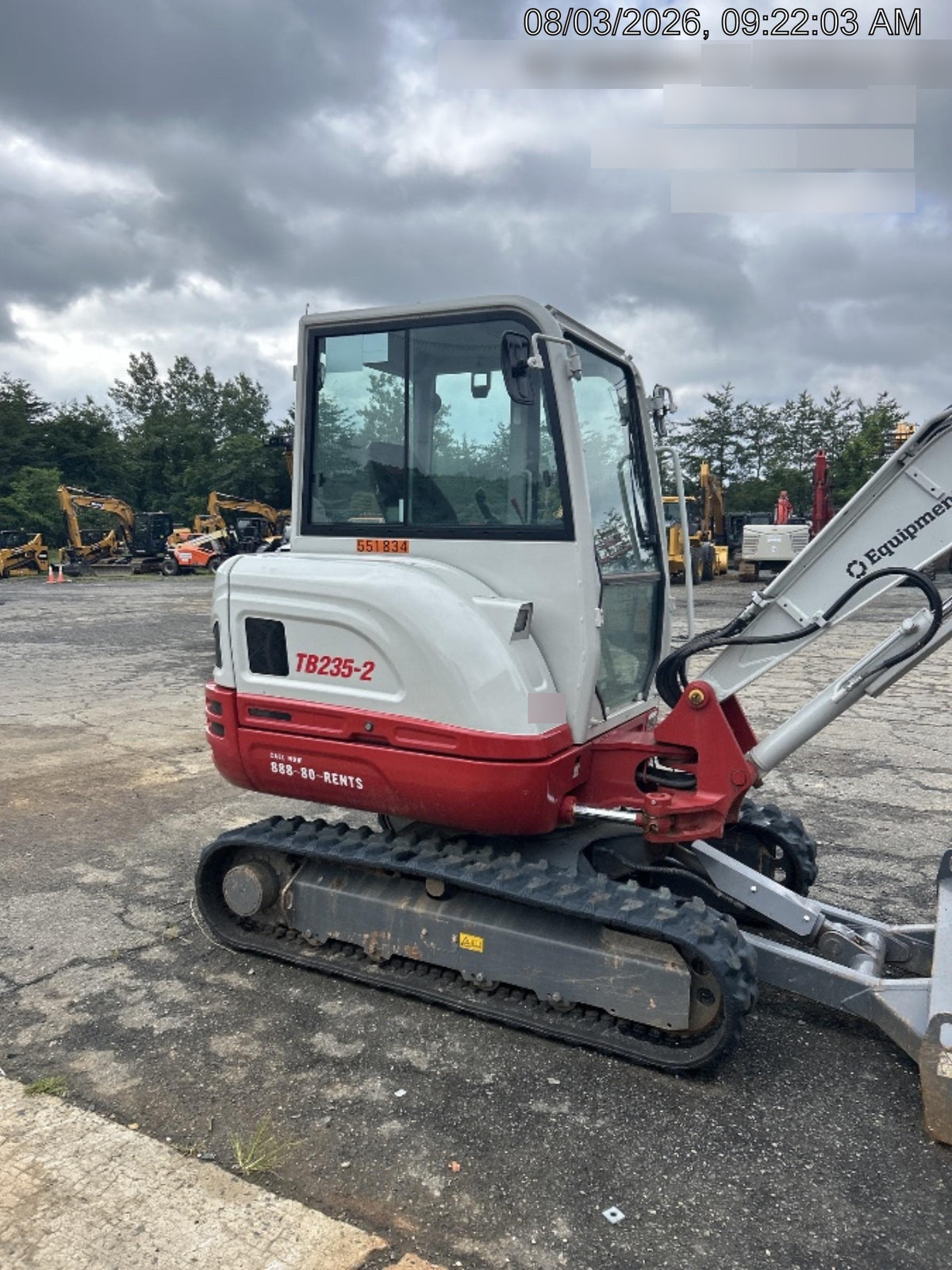 2025 TAKEUCHI TB235-2CR