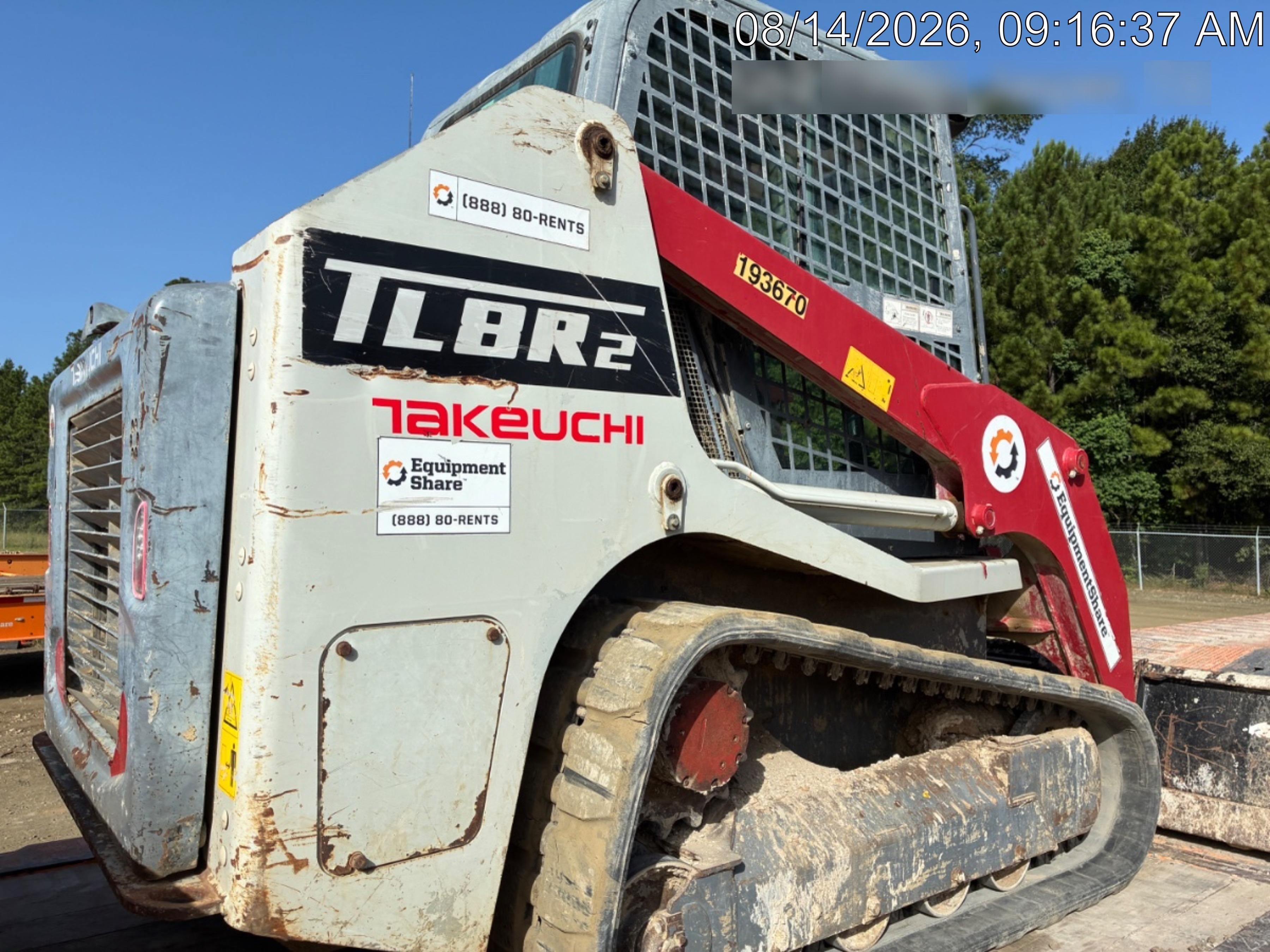 2021 TAKEUCHI TL8R2-CR