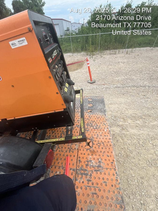 2022 Lincoln Electric LE400 Kubota V1505, Trlr, Cable Rack, Light Kit, ES Decals, T3