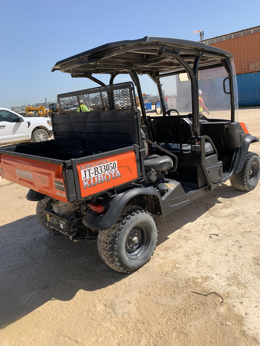 2020 Kubota RTV-X1140W-H 4WD, LED Strobe, Windshield Acrylic Clear, Plastic Canopy, Wire Harness Kit, Backup Alarm