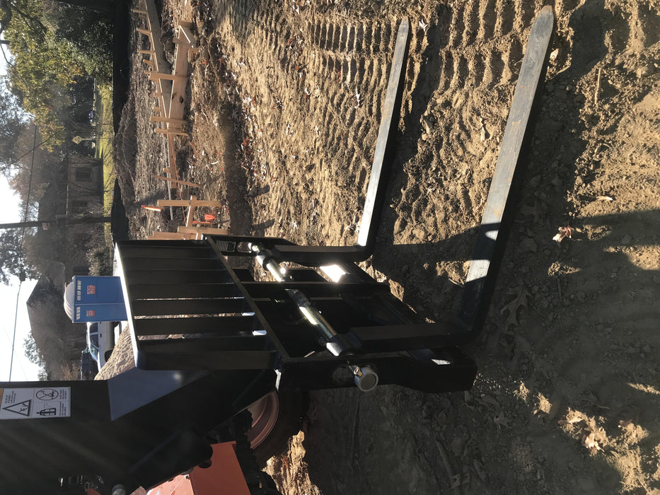 2019 Skytrak 6036 Cab/Heat/Air, Solid Tires, LED Work Lights, Beacon w/50" Carriage, 48" Pallet Forks