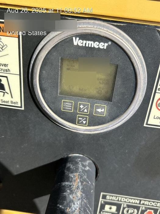2019 VERMEER RTX450