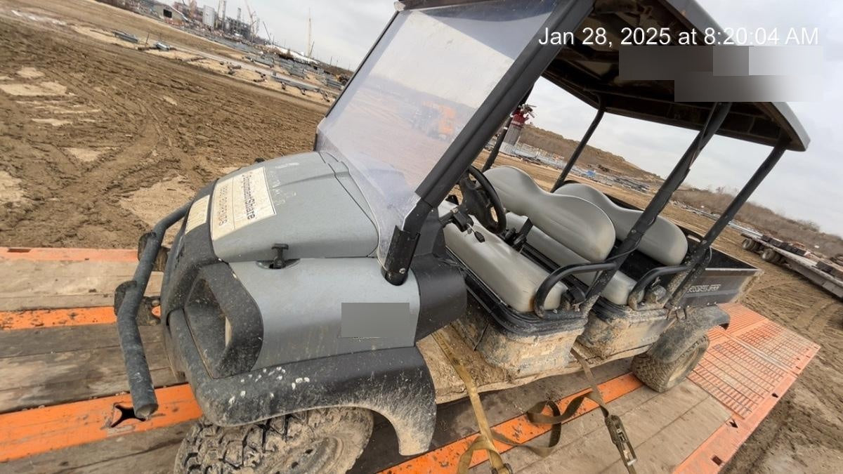 2022 Club Car CA1700D Canopy, Diesel, 4 Passenger