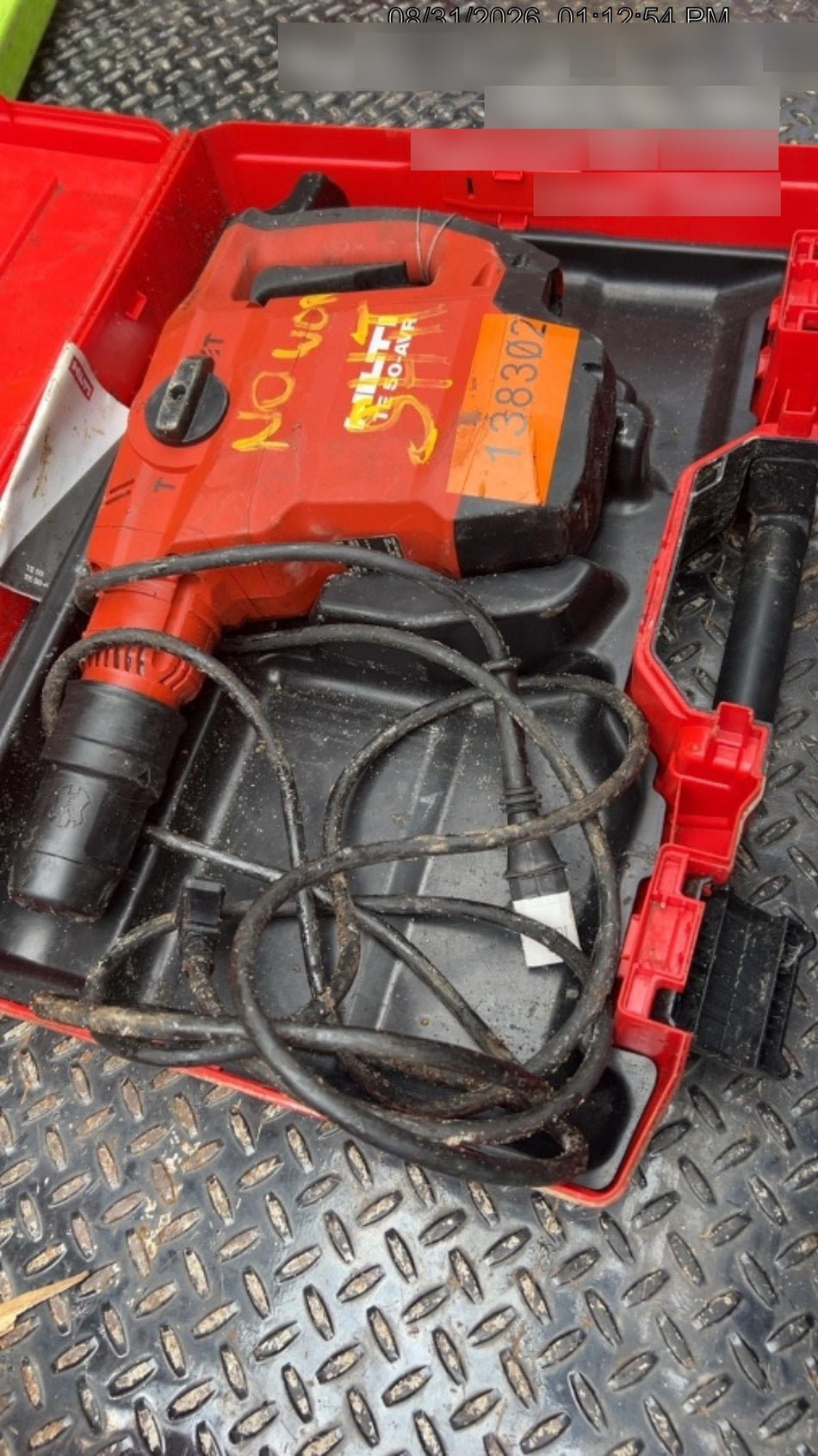 2021 HILTI TE 50-AVR