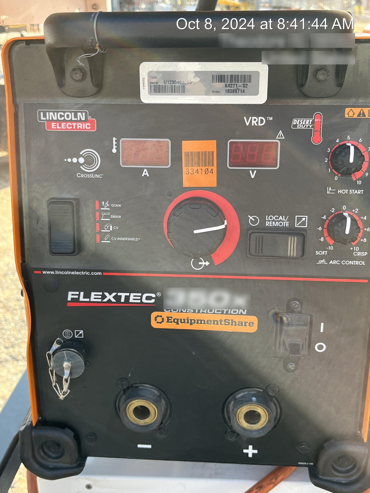 2023 LINCOLN ELECTRIC FLEXTEC 350X
