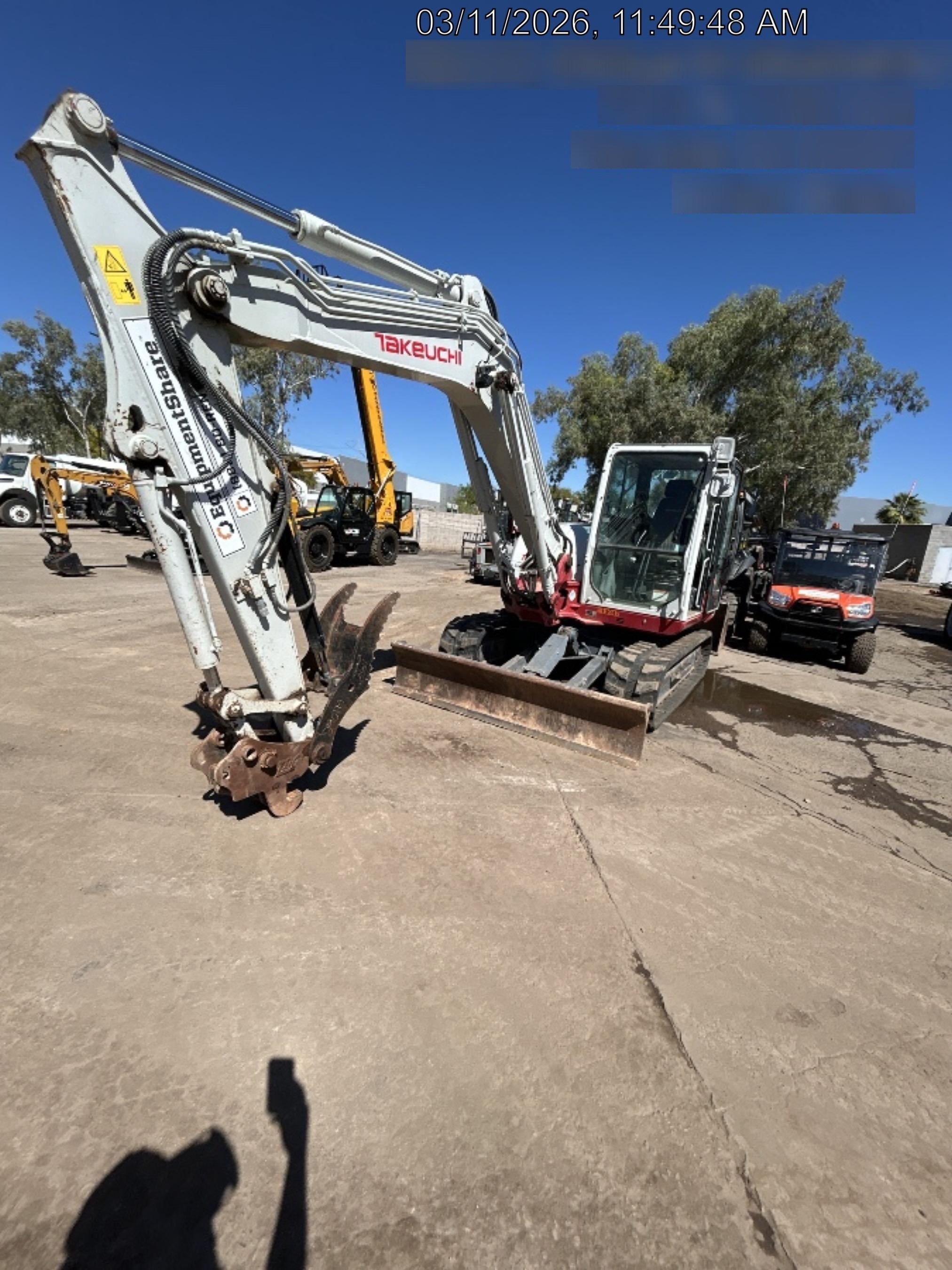 2020 Takeuchi TB290C Cab/Heat/Air, Rubber Tracks, Manual TAG QC