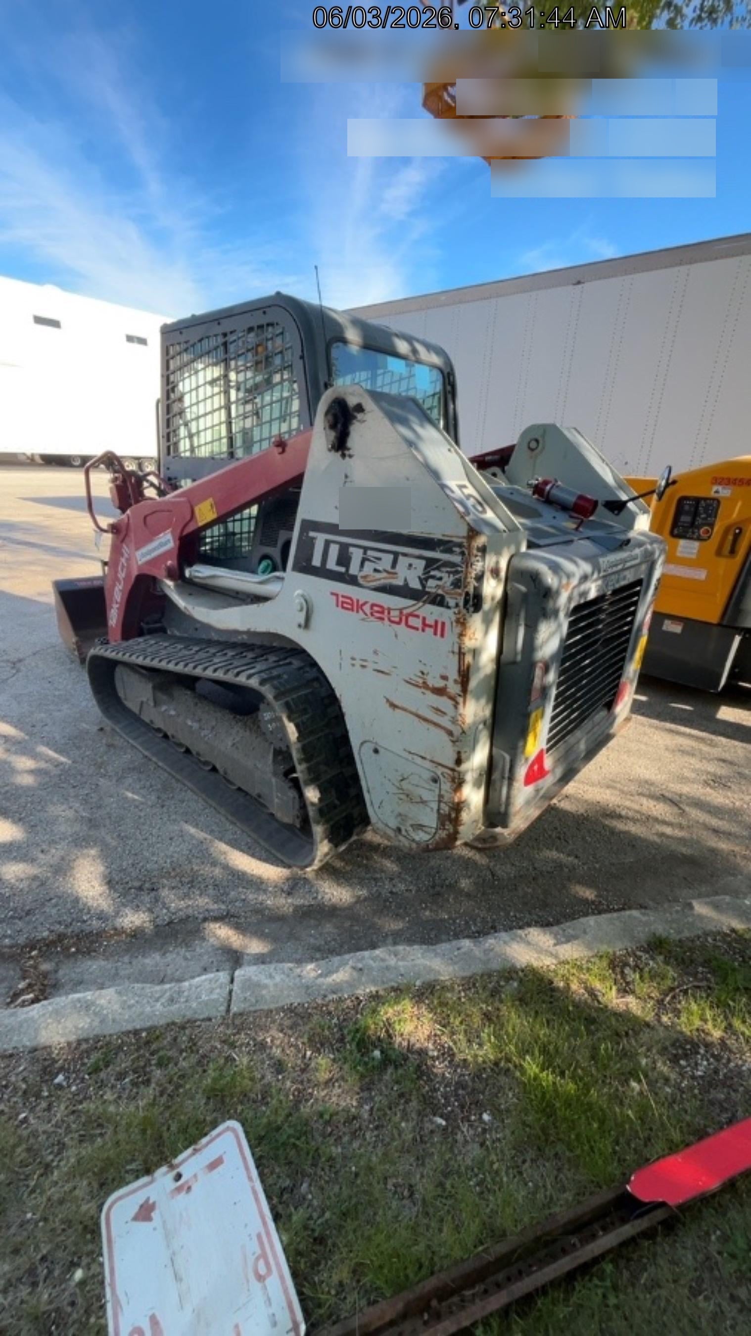 2020 Takeuchi TL12R2-CR Cab, Rubber Track