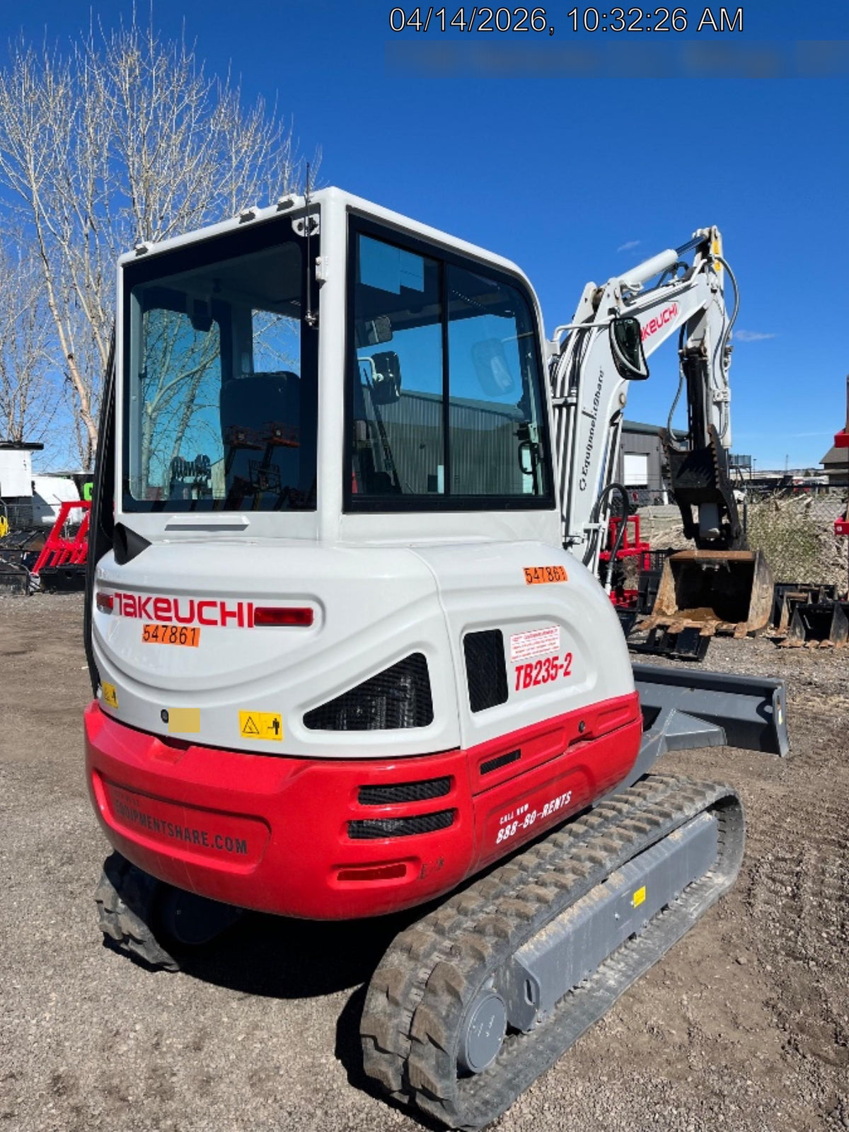 2025 TAKEUCHI TB235-2CR