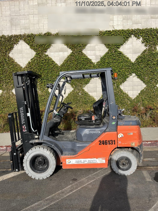 2022 TOYOTA 8FGU25 LP w/ Scale