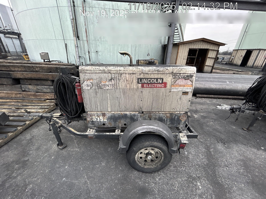 Lincoln Electric Vantage 322 Lincoln Vantage 322 Welder Ready Pak 3 - Vantage 322, Trailer