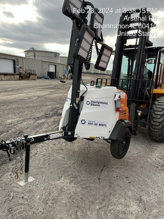 2023 Generac MLT2 Diesel, Flex Switch 120V Input, Powerzone Controller, (4) 320W LED Lights, 4kW Generator, 39.9 Gal Fuel Tank, 2" Ball, T3