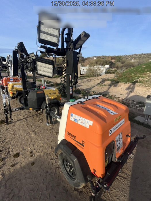 2024 Generac MLT2 Diesel, Flex Switch 120V Input, Powerzone Controller, 
(4) 320W LED Lights, 4kW Generator, 39.9 Gal Fuel Tank, 2" Ball, T3