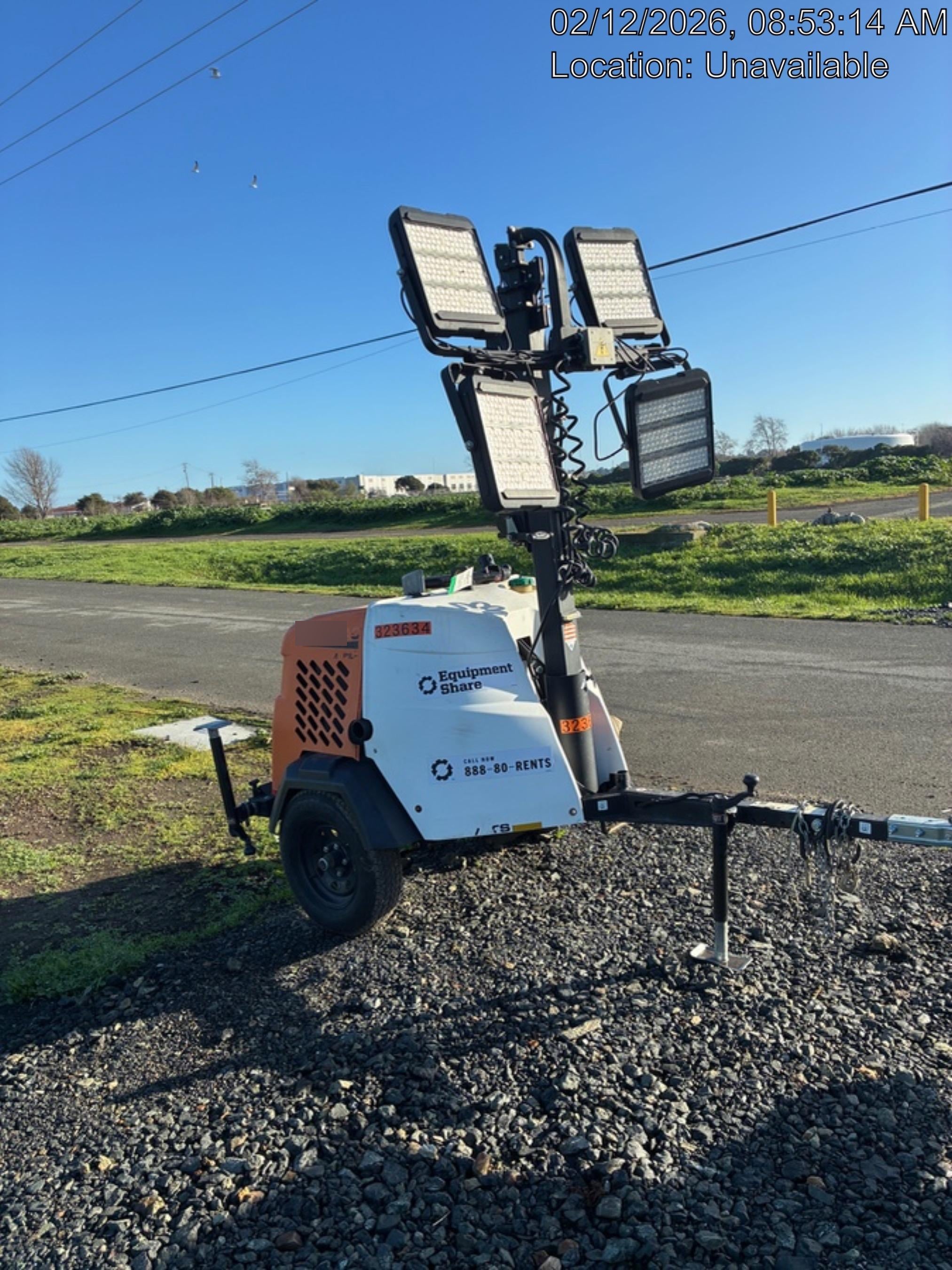 2023 Generac MLT2 Diesel, Flex Switch 120V Input, Powerzone Controller, (4) 320W LED Lights, 4kW Generator, 39.9 Gal Fuel Tank, 2" Ball, T3