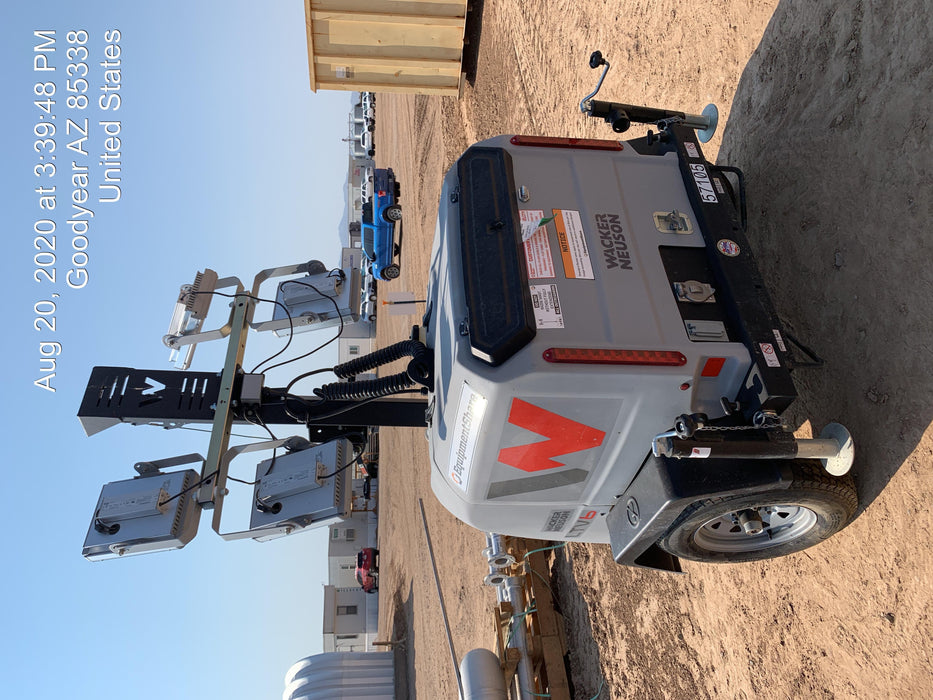 2019 Wacker Neuson LTV6K-LED Standard LED Towable Light Tower w/None