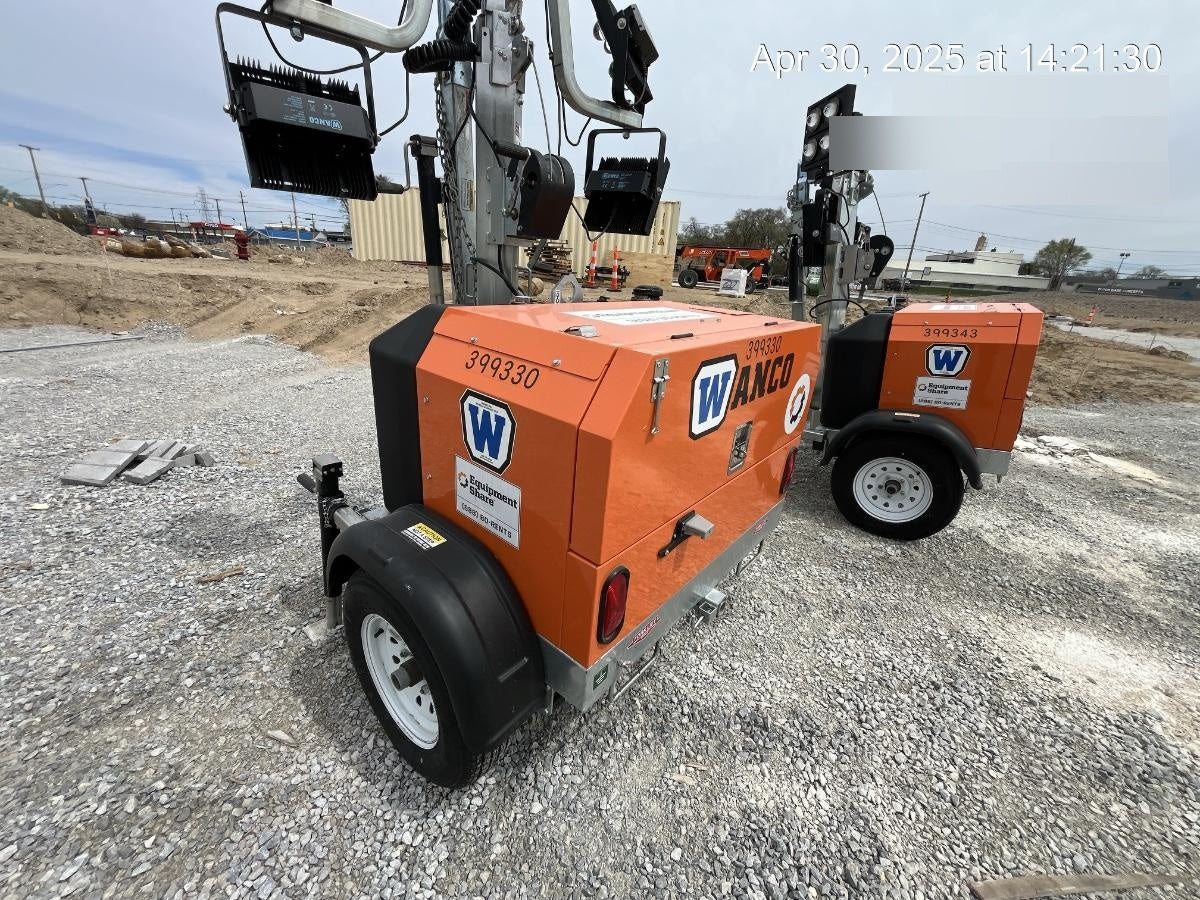 2024 Wanco WLTT-4MM4K Diesel, Deep Sea Controller, Shore Power Plug, Auto Start, (4) 350W LED Floodlights, 4kW Generator, 60 Gal Fuel Tank, 2" Ball, T3