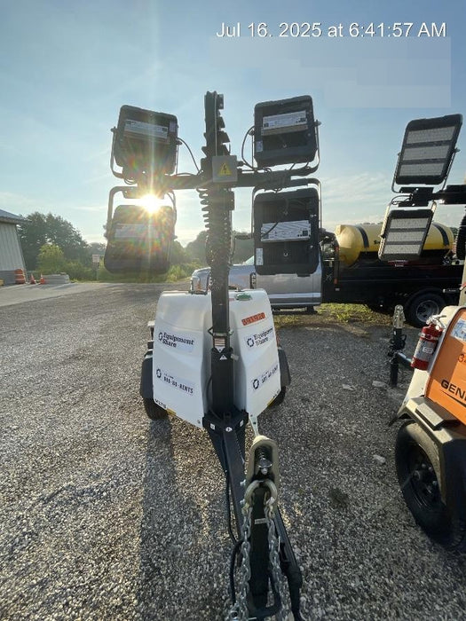 2024 Generac MLT2 Diesel, Flex Switch 120V Input, Powerzone Controller, 
(4) 320W LED Lights, 4kW Generator, 39.9 Gal Fuel Tank, 2" Ball, T3