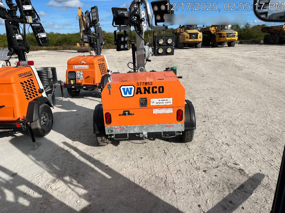 2023 Wanco WLTT-4MM4K Diesel, Deep Sea Controller, Shore Power Plug, Auto Start, (4) 350W LED Floodlights, 4kW Generator, 60 Gal Fuel Tank, 2" Ball, T3